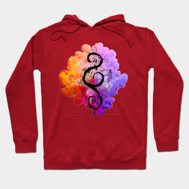 Music of the Heart Hoodie by ImSomethingElse